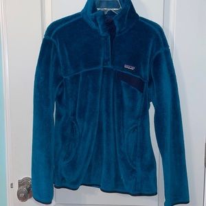 Blue Patagonia fleece